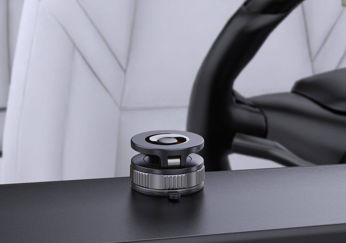SSVCAAR MagLock Pro folded flat on a car dashboard